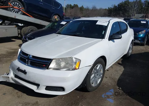 2014 Dodge Avenger Se from USA, damaged, VIN 1C3CDZAB3EN232547